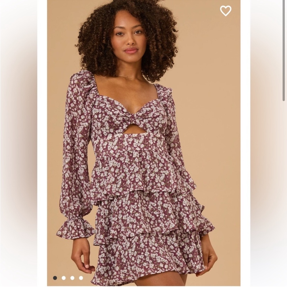 Altar’d State Sloane Floral Mini Dress